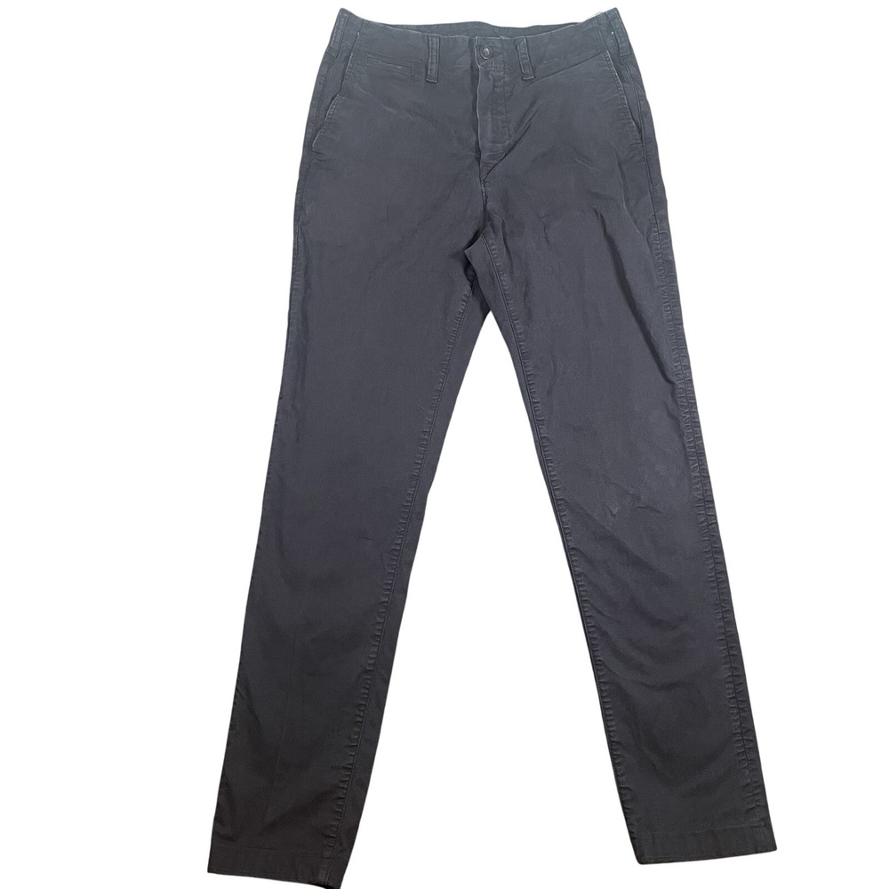 American Eagle Mens Flex Slim Lived-In Khaki Pants 29x34 (Fits 30x30) Blue